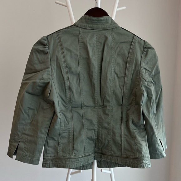 White House Black Market Military Style Blazer - Picture 6 of 8